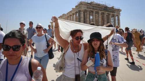 Κλειστός 13:00-17:00 ο αρχαιολογικός χώρος της Ακρόπολης λόγω του καύσωνα