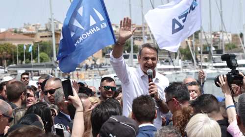 Μητσοτάκης στο Λαύριο: Αν έχουμε 8 χρόνια διακυβέρνησης, η Ελλάδα θα είναι μια διαφορετική χώρα