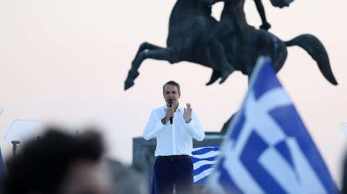 Μητσοτάκης στη Θεσσαλονίκη: &quot;Αρκετά με τους ντεμέκ πιστούς και τους ντεμέκ πατριώτες&quot;