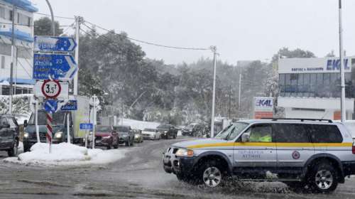 Ανοιξε η Αττική Οδός - Κλείνει στις 11.00 η Αθηνών - Λαμίας από την Καλυφτάκη μέχρι τα Οινόφυτα
