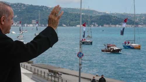 Εμπρηστικές δηλώσεις Ερντογάν: &quot;Δεν θα επιτρέψουμε πειρατείες και ληστείες σε Αιγαίο και Ανατ. Μεσόγειο&quot;