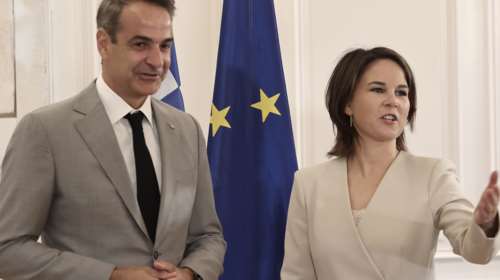 Μητσοτάκης σε Μπέρμποκ: Οι τουρκικές προκλήσεις αποτελούν απειλή για την Ευρώπη και δεν γίνονται αποδεκτές