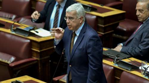 Απειλητική επιστολή από τη Χρυσή Αυγή στον βουλευτή της ΝΔ Στράτο Σιμόπουλο - Για τον γάμο των ομόφυλων [εικόνες]