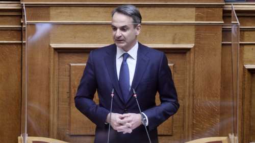 Μητσοτάκης: Θλιβερό ένα κόμμα στην ελληνική Βουλή να θαυμάζει το "μεγαλείο" του Πούτιν...