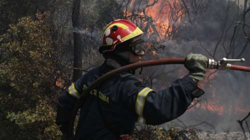 Φωτιά στον Σχίνο- Μήνυμα sms από το 112: Απομακρυνθείτε άμεσα προς Μέγαρα...