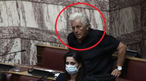 Βουλή: Όλοι με μάσκα λόγω κορονοϊού εκτός από τον &quot;επαναστάτη&quot; Παπαχριστόπουλο