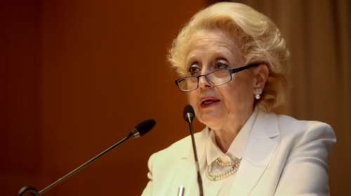 Βασιλική Θάνου: &quot;Κατασκευασμένη και άθλια συκοφαντία&quot; - Η πρώτη αντίδραση μετά τον &quot;σεισμό&quot; από το ηχητικό Βγενόπουλου