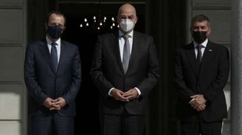 Τριμερής Ελλάδας, Κύπρου, Ισραήλ - Δένδιας: Η Τουρκία δυναμιτίζει οποιαδήποτε προσπάθεια εποικοδομητικού διαλόγου