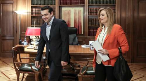 Αλέξης Τσίπρας: Ο διάλογος με τη Φώφη Γεννηματά και η διάψευση - &quot;Για κακή τύχη του rebranding, ήμουν εκεί&quot;