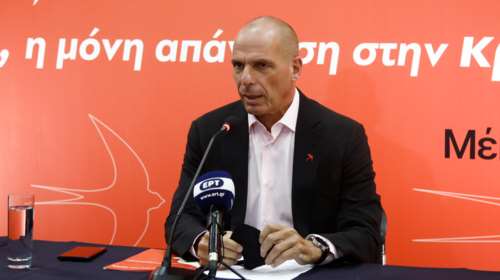 Επίκαιρη ερώτηση Βαρουφάκη σε Μητσοτάκη: Ποιος θα πληρώσει για τους &quot;πράσινους στόχους&quot; της Γλασκώβης;