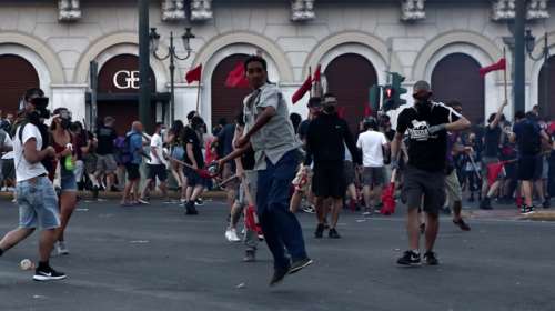 Στον ανακριτή οι 9 συλληφθέντες για τα επεισόδια στο κέντρο της Αθήνας