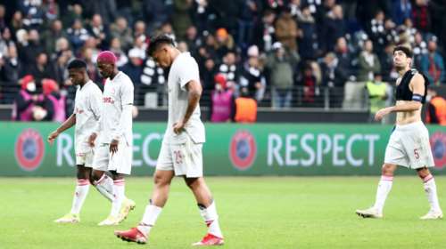 Europa League: Κατώτερος των περιστάσεων ο Ολυμπιακός, έχασε με 3-1 από την Άιντραχτ στη Φρανκφούρτη [Βίντεο]