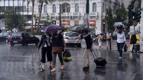 Meteo: Ξανά βροχές και χαλάζι από σήμερα στα ηπειρωτικά [χάρτης]