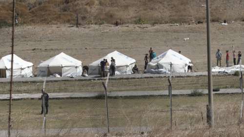 Μόρια: Έτσι θα είναι το νέο στρατόπεδο στο Καρά Τεπέ με 3.000 σκηνές - Καρέ καρέ οι εργασίες [Εικόνες]