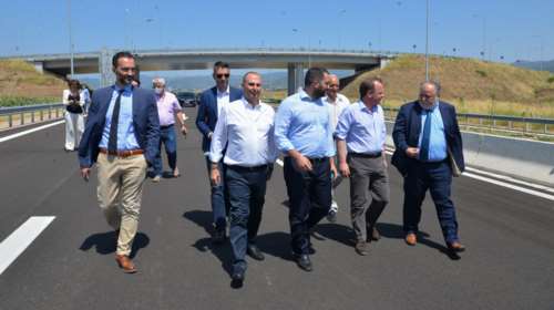 Παραδόθηκε στην κυκλοφορία το νότιο τμήμα του Ε-65 που παρακάμπτει τη Λαμία