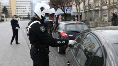 Απαγόρευση κυκλοφορίας: 665 παραβάσεις την Τετάρτη σε όλη τη χώρα