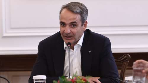 Μητσοτάκης: &quot;Δέσμευση, ο κατώτατος μισθός να φτάσει στα 950 ευρώ στο τέλος της τετραετίας&quot;
