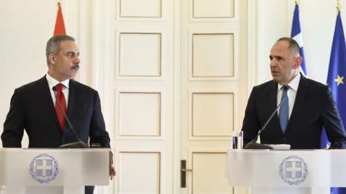 Ο Γεραπετρίτης απαντά στον Φιντάν για το SAFE: Καμία συζήτηση για εθνικά θέματα, όποιος ενοχλείται να το αποδεχθεί