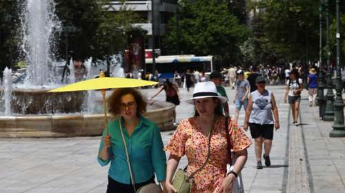 Παρατείνεται μέχρι την Κυριακή ο καύσωνας: Το νέο έκτακτο δελτίο της ΕΜΥ - Από 8:30 το πρωί πάνω από 31 βαθμοί