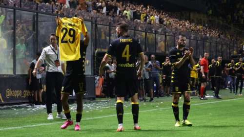 &quot;Για τον Μιχάλη&quot;: Το ευχαριστώ της ΑΕΚ στον Άρη για την συγκινητική κίνηση του Λουίς Πάλμα [εικόνες]