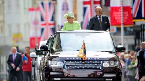 Jaguar και Land Rover στο Πλατινένιο Ιωβηλαίο της βασίλισσας Ελισάβετ