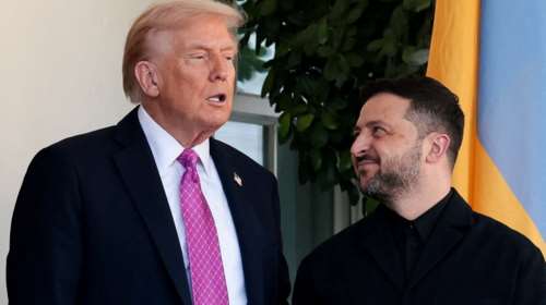 Ζελένσκι: "Καλός συμβιβασμός" η πρόταση Τραμπ για τερματισμό των εχθροπραξιών στις σημερινές γραμμές του μετώπου