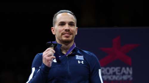 Συγκινημένος ο &quot;χρυσός&quot; Πετρούνιας μετά το νέο του θρίαμβο - &quot;Πήρα δύναμη από τα κορίτσια μου που ήταν στην κερκίδα&quot;