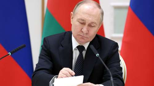 Πούτιν: Οι ειρηνευτικές συνομιλίες για την Ουκρανία πρέπει να αναβιώσουν, αλλά όχι με τον Ζελένσκι πρόεδρο