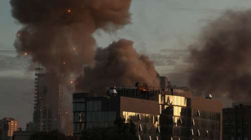 Πόλεμος στην Ουκρανία: Iσχυρές εκρήξεις στο Κίεβο - Χτυπήθηκαν πολυκατοικίες με ρώσικα drone καμικάζι