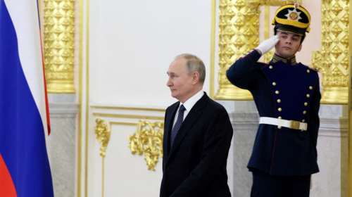 Ουκρανία: Ο Πούτιν επισκέφθηκε Χερσώνα και Λουχάνσκ