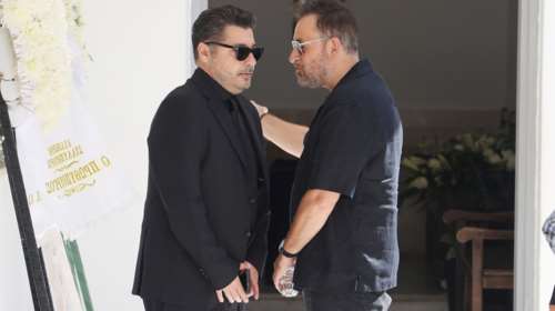 Δημήτρης Κωνσταντάρας: Το συγκινητικό μήνυμα του γιου του, Λάμπρου - &quot;Αυτό ήταν, πατέρα - Ήταν όλοι εκεί για σένα&quot;