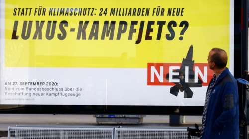 Η Ελβετία κάνει δημοψήφισμα για την προμήθεια μαχητικών αεροσκαφών