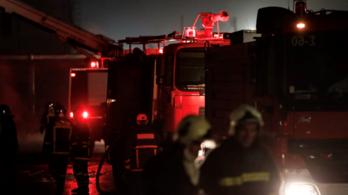 Θεσσαλονίκη: Στις φλόγες παραδόθηκε beach bar στην Επανομή