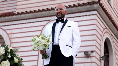 Παντρεύτηκε ο ράπερ Ισορροπιστής - Η κούκλα νύφη με το αριστοκρατικό νυφικό [εικόνες]