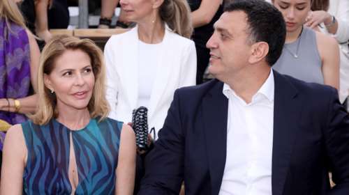 Βασίλης Κικίλιας: Οι ευχές στην Μπαλατσινού για τα γενέθλιά της και η σπάνια φωτογραφία με τον γιο τους στο γρασίδι