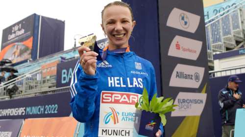 Αντιγόνη Ντρισμπιώτη: Tα δάκρυα της πρωταθλήτριας κατά την ανάκρουση του εθνικού ύμνου [βίντεο]