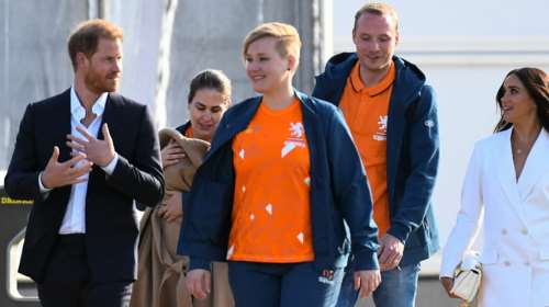 Χάρι και Μέγκαν επέστρεψαν στην Ευρώπη μετά το Megxit: Λαμπεροί στη δεξίωση των Invictus Games [εικόνες-βίντεο]
