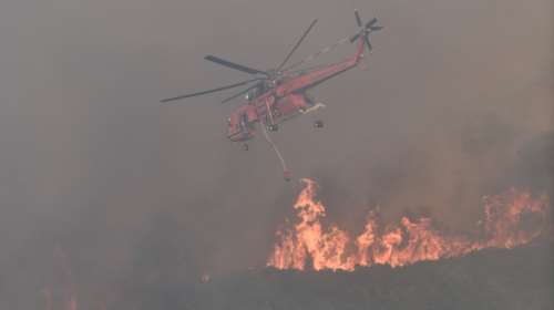 Ενεργοποιήθηκε το Copernicus για τις φωτιές σε Ιτέα και Πόρτες Αχαΐας - Θα γίνει χαρτογράφηση των περιοχών