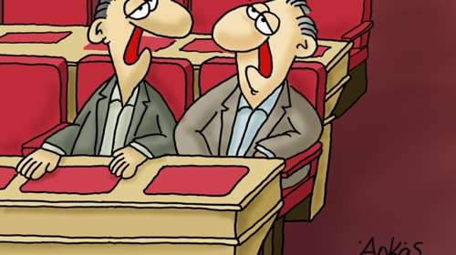 Αρκάς: Το πολύ αιχμηρό σκίτσο για την κομματική πειθαρχία