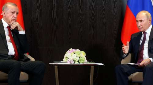 Επικοινωνία Ερντογάν - Πούτιν: &quot;Η Τουρκία είναι έτοιμη να φιλοξενήσει τις συνομιλίες της Ρωσίας με την Ουκρανία&quot;