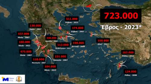 Λαγουβάρδος για τη φωτιά στον Έβρο: Η μεγαλύτερη Μέγα-πυρκαγιά των τελευταίων ετών στην Ευρώπη