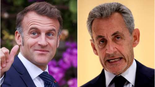 Συνάντηση Μακρόν - Σαρκοζί στο Προεδρικό λίγο πριν την φυλάκιση του πρώην προέδρου
