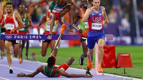 Ολυμπιακοί Αγώνες 2024: Σοκαριστικό ατύχημα για Αιθίοπα δρομέα - Σκόνταψε σε εμπόδιο και χτύπησε στο κεφάλι [εικόνες-βίντεο]