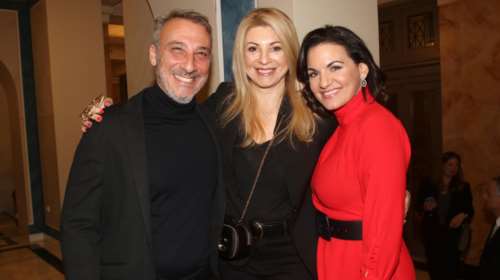 Όλγα Κεφαλογιάννη- Μίνως Μάτσας πρώτη δημόσια εμφάνιση