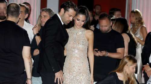 Η  κοιλίτσα έχει φουσκώσει: Κωνσταντίνος Αργυρός και Αλεξάνδρα Νίκα υπέγραψαν σύμφωνο συμβίωσης για να... προλάβουν το μωρό