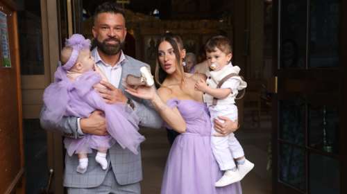 Κώστας Σόμμερ-Βαλεντίνη Παπαδάκη: Βάφτισαν την κόρη τους - Το όνομα που της έδωσαν και ο ιδιαίτερος στολισμός [εικόνες]