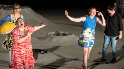 Επίδαυρος: Όλο το ελληνικό θέατρο χειροκρότησε την Βίκυ Σταυροπούλου στην &quot;Λυσιστράτη&quot; [εικόνες]