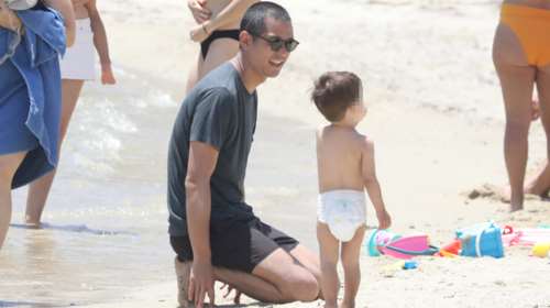 Σωτήρης Κοντιζάς: Η τρυφερή φωτογραφία του γιου του από τις καλοκαιρινές τους διακοπές