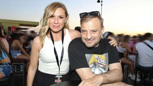 Κατερίνα Καραβάτου - Χρήστος Φερεντίνος: Νέα κοινή εμφάνιση - Πήγαν μαζί στη συναυλία της Μαρίνας Σάττι [εικόνες]