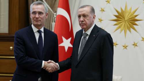 Στην Τουρκία ο Στόλτενμπεργκ: &quot;Τώρα είναι η ώρα&quot; να εγκρίνετε την ένταξη Σουηδίας και Φινλανδίας στο ΝΑΤΟ